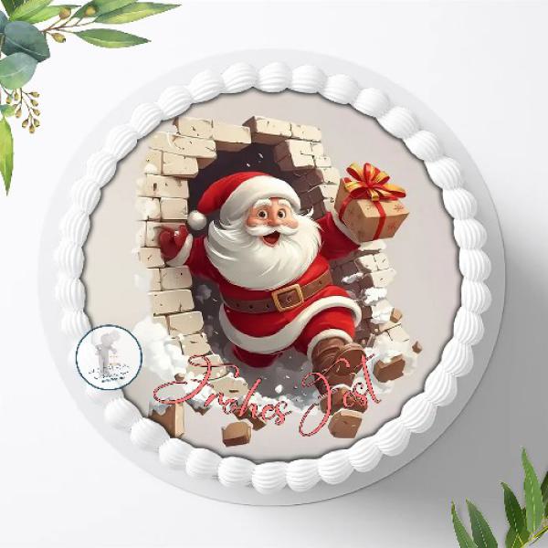 Preview: Weihnachs Tortenaufleger Ø 20cm, 2916z